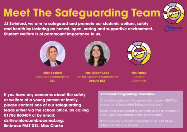 Safeguarding and Child Protection - Swinford C of E Primary School